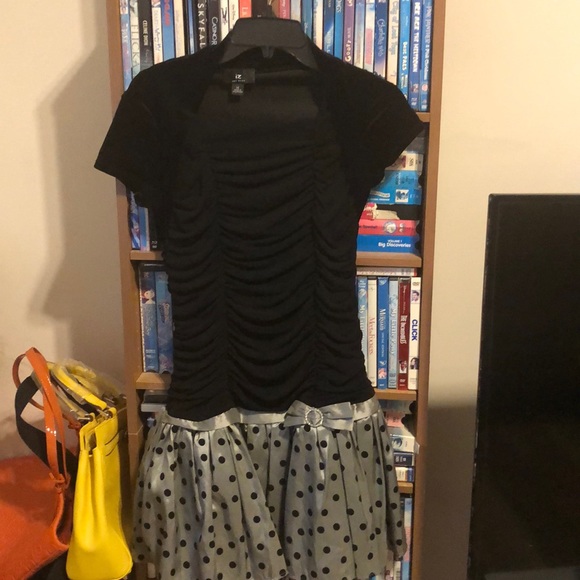 Iz Byer Other - IZ Amy Breyer Black And Grey Dress